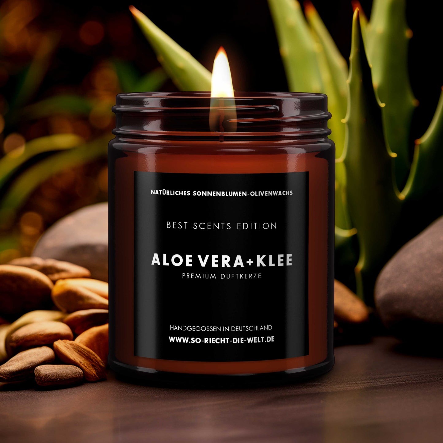 Aloe Vera & Klee Kerze - Best Scents Edition-1