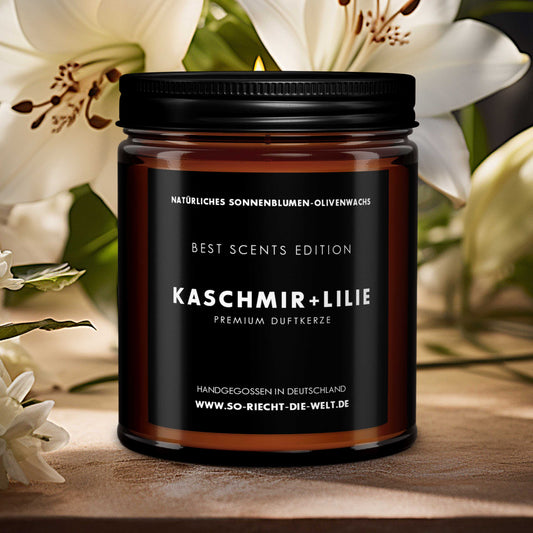 Kaschmir & Lilie Kerze - Best Scents Edition-0