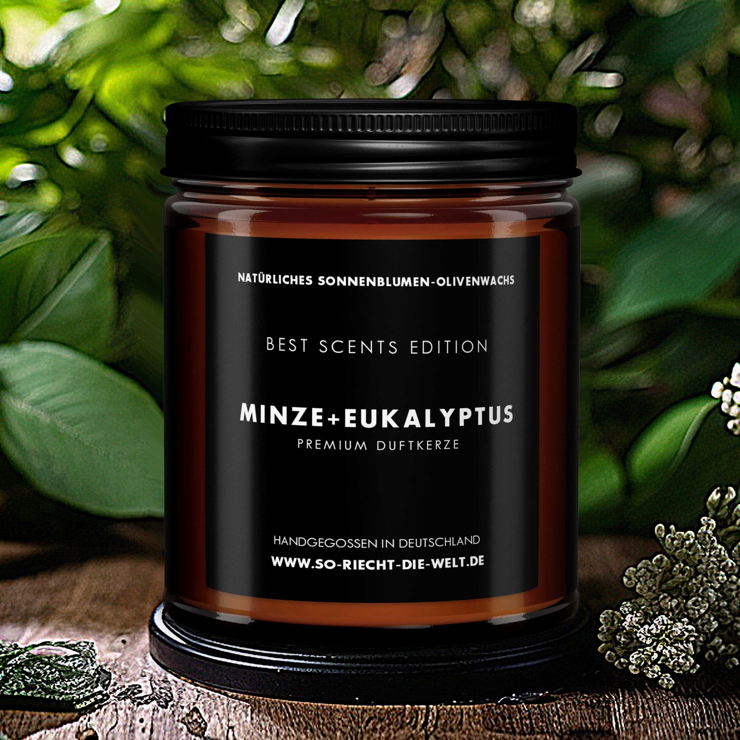 Minze & Eukalyptus Kerze - Best Scents Edition-0