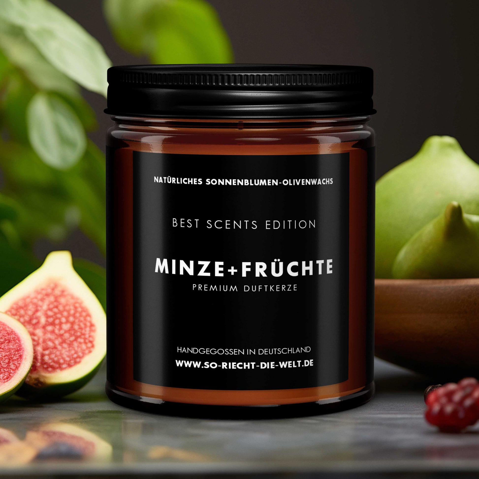 Minze & Früchte Kerze - Best Scents Edition-0