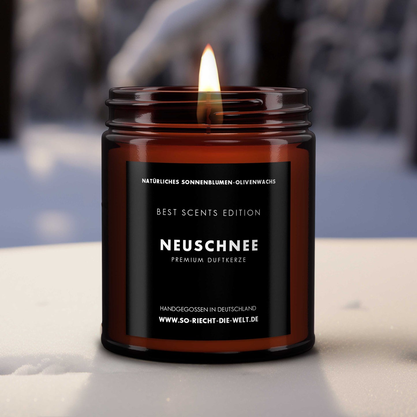 Neuschnee Kerze - Best Scents Edition-1