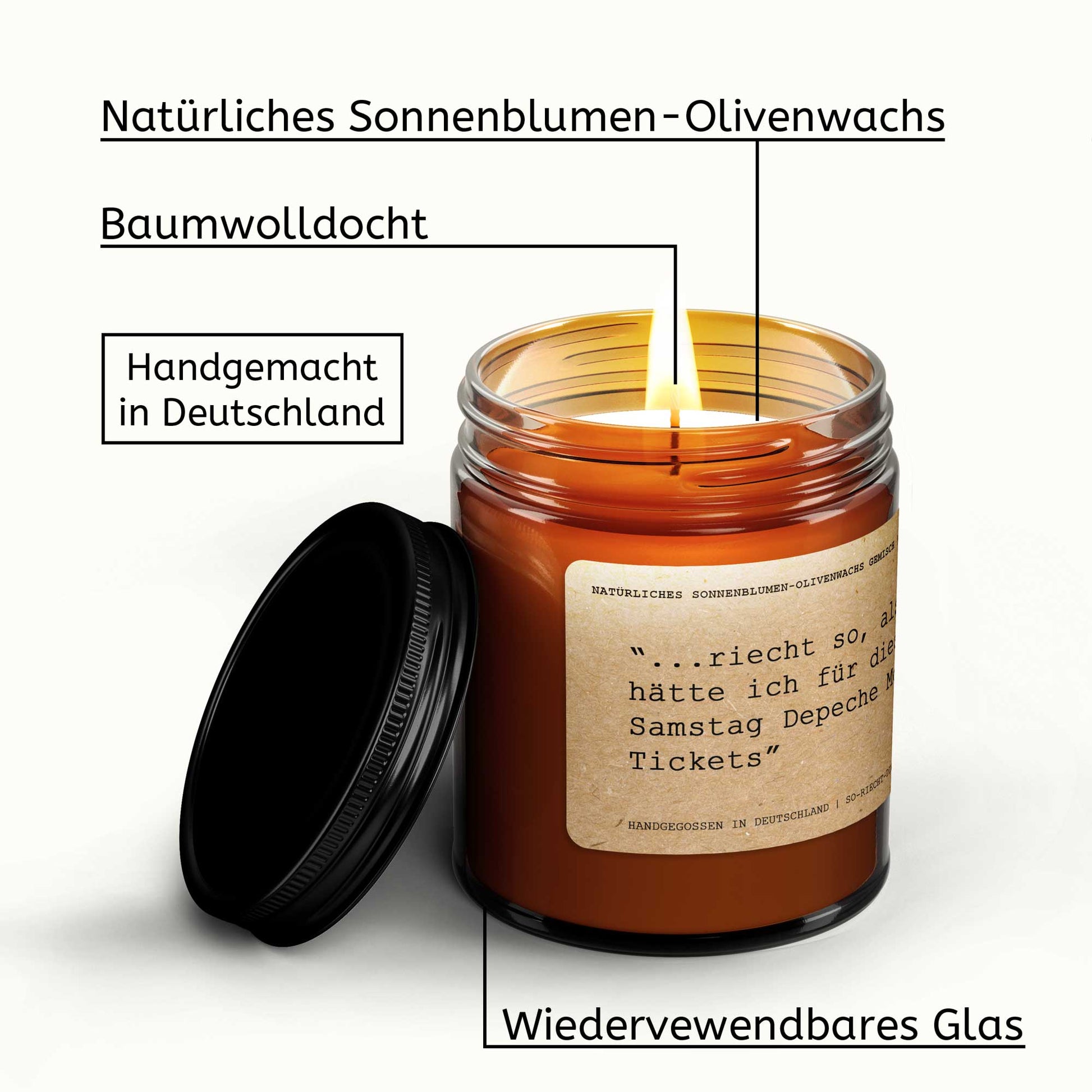 Grüner Tee & Bambus Kerze - Best Scents Edition-2